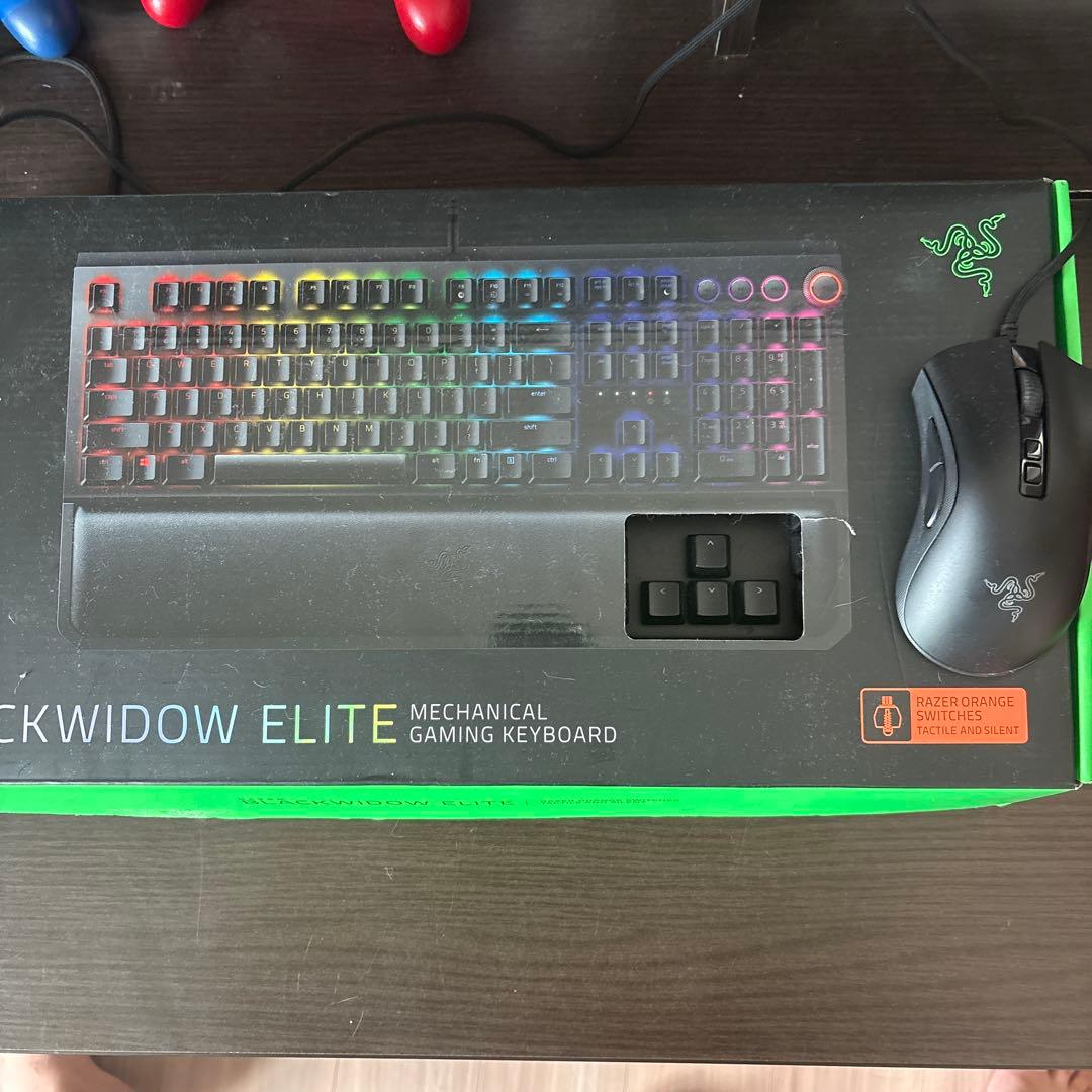 Razer BlackWidow Elite 、DeathadderV2PRO